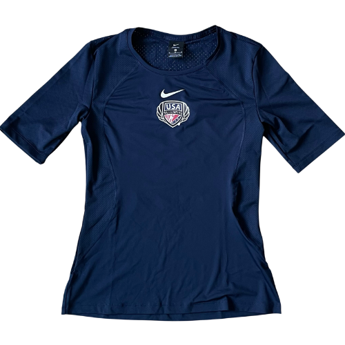 Women's Nike Pro Hypercool Logo Short Sleeve